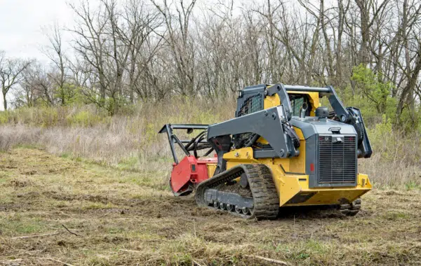 GPS Guided Land Clearing