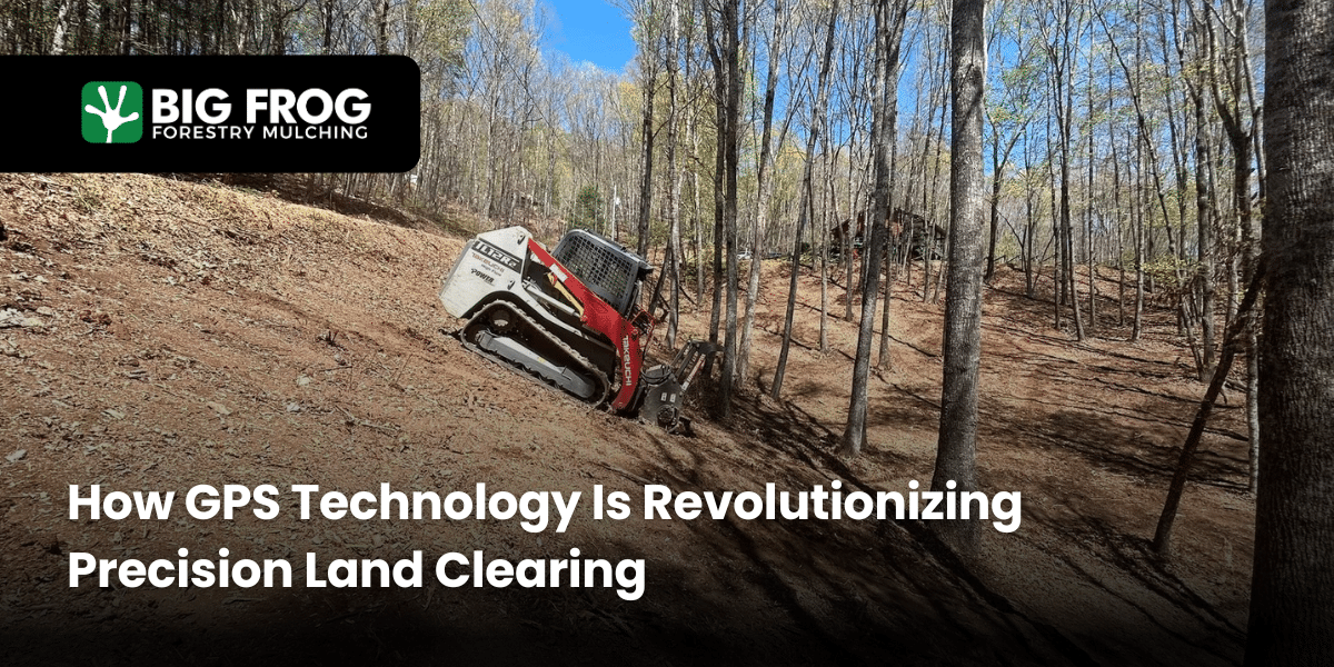 GPS Land Clearing Technology | Precision Forestry Mulching