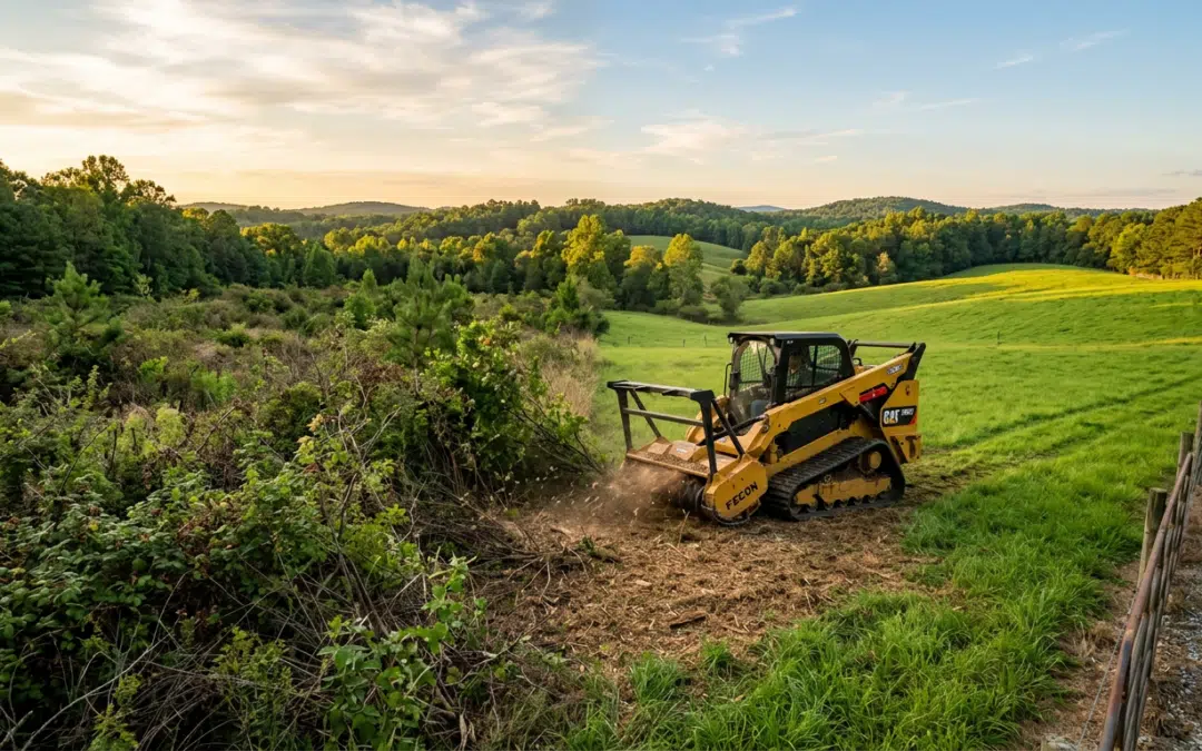 Forestry Mulching for Pasture Restoration: Reclaiming Overgrown Fields